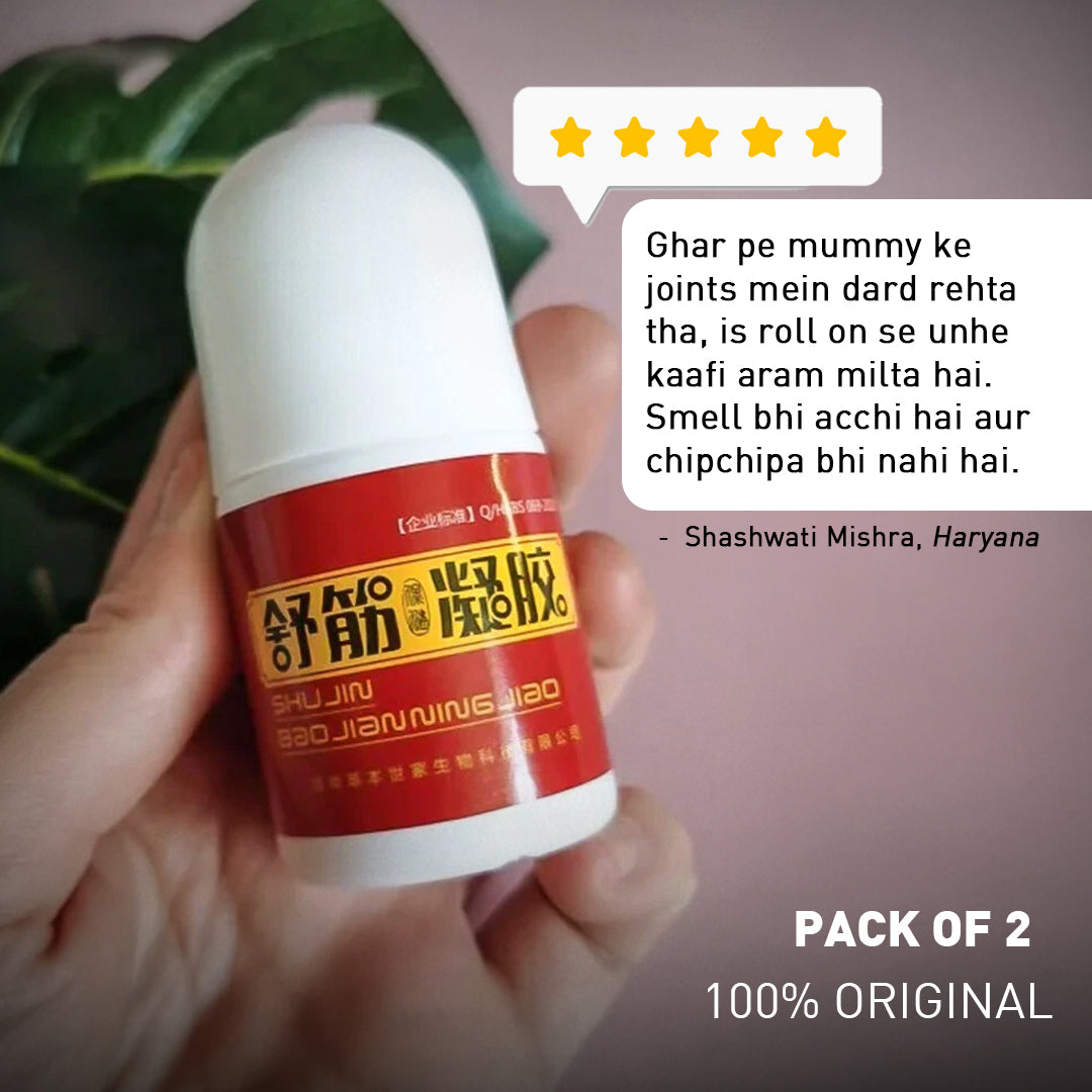 Herbal Instant Pain Relief Roll-On 🌿⚡ (Instant Relief From Back Pain, Leg Pain, Shoulder Pain, Knee Pain, Neck Pain, Sports Injuries, Muscle Pain)