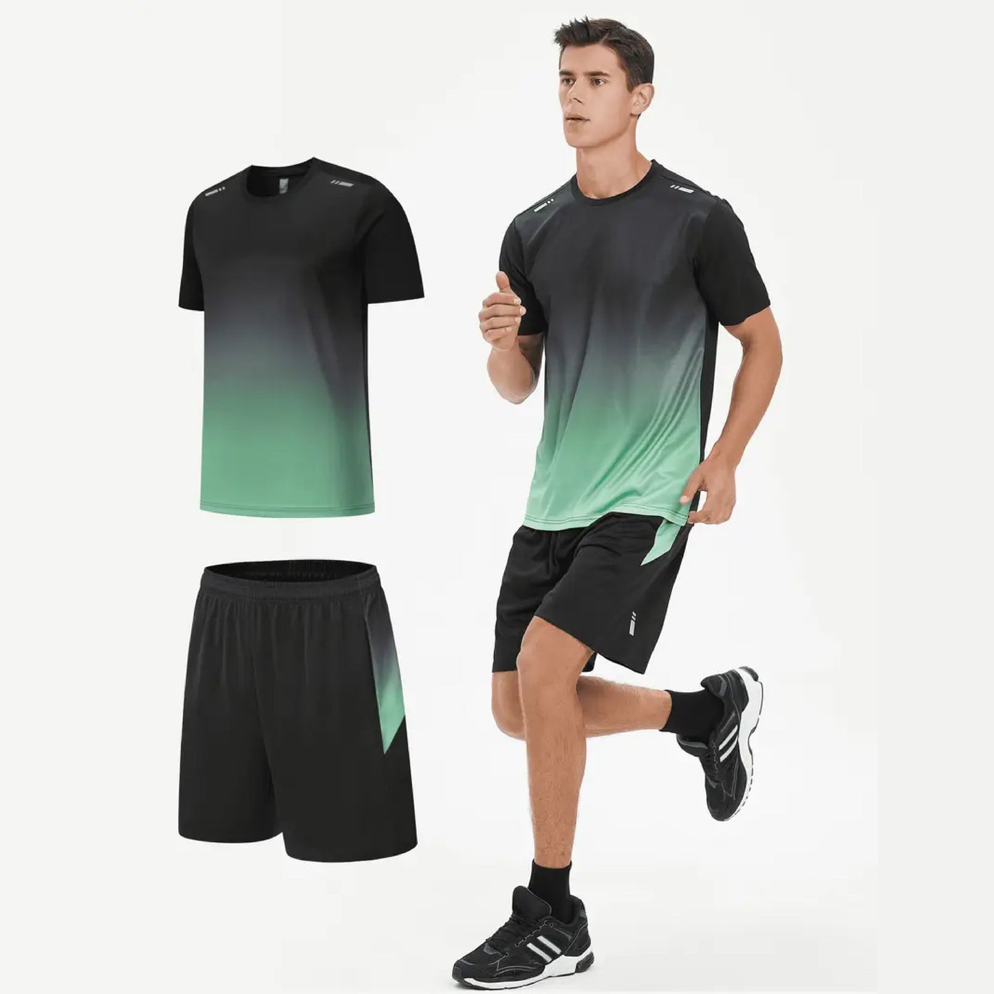 Men's Outdoor Sports Quick-Drying Breathable 2-Piece Combo Set ๐โโ๏ธ๐ (Get Shorts Free๐ฅ)